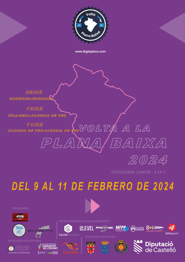 Cartel Volta a la Plana Baixa 2024